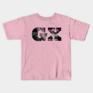 Glitch GX Text Image Kids T-Shirt